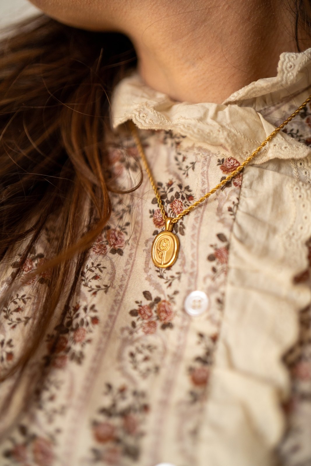 Little Flower Button Down - GABRIELLE ISABEL