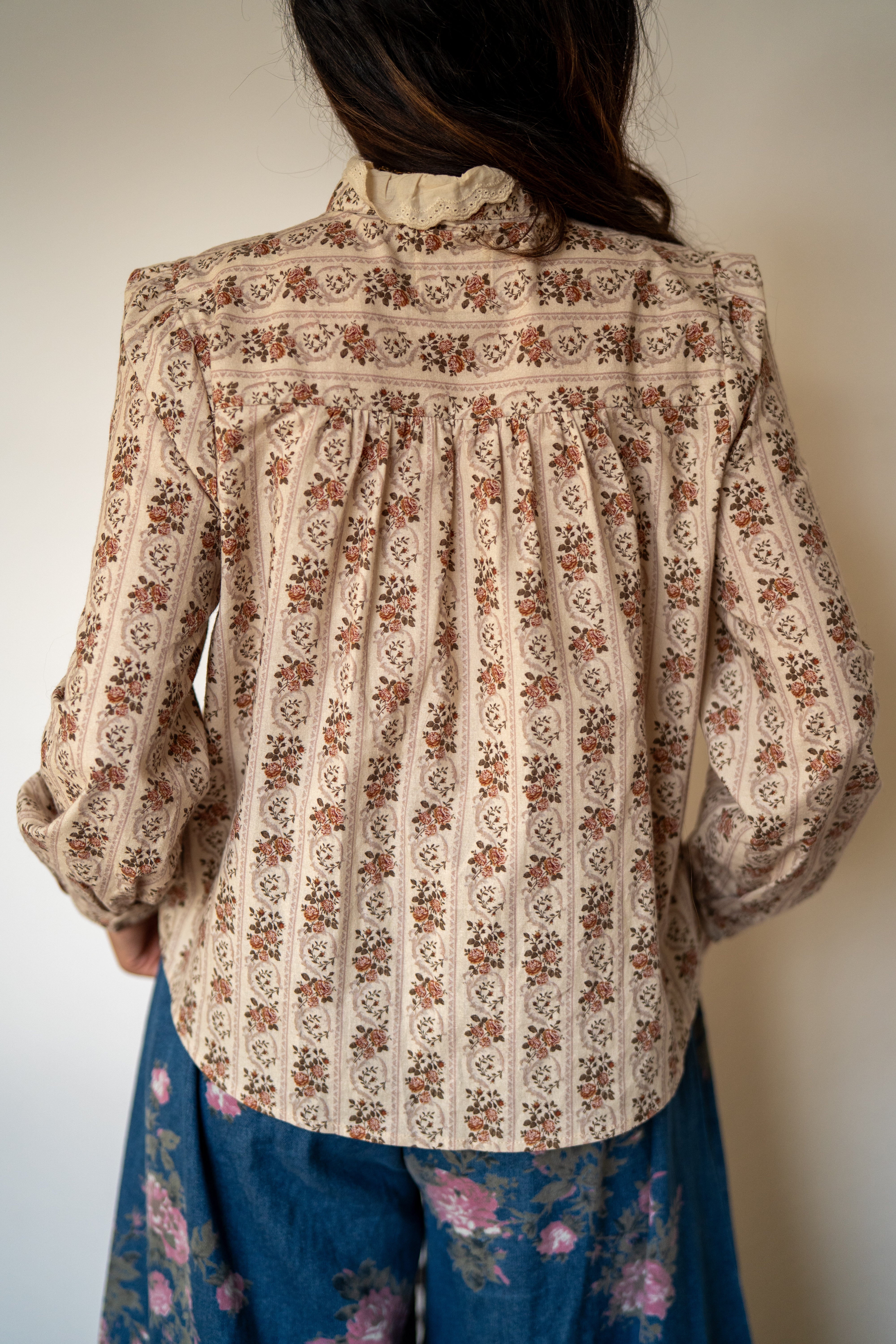 Little Flower Button Down