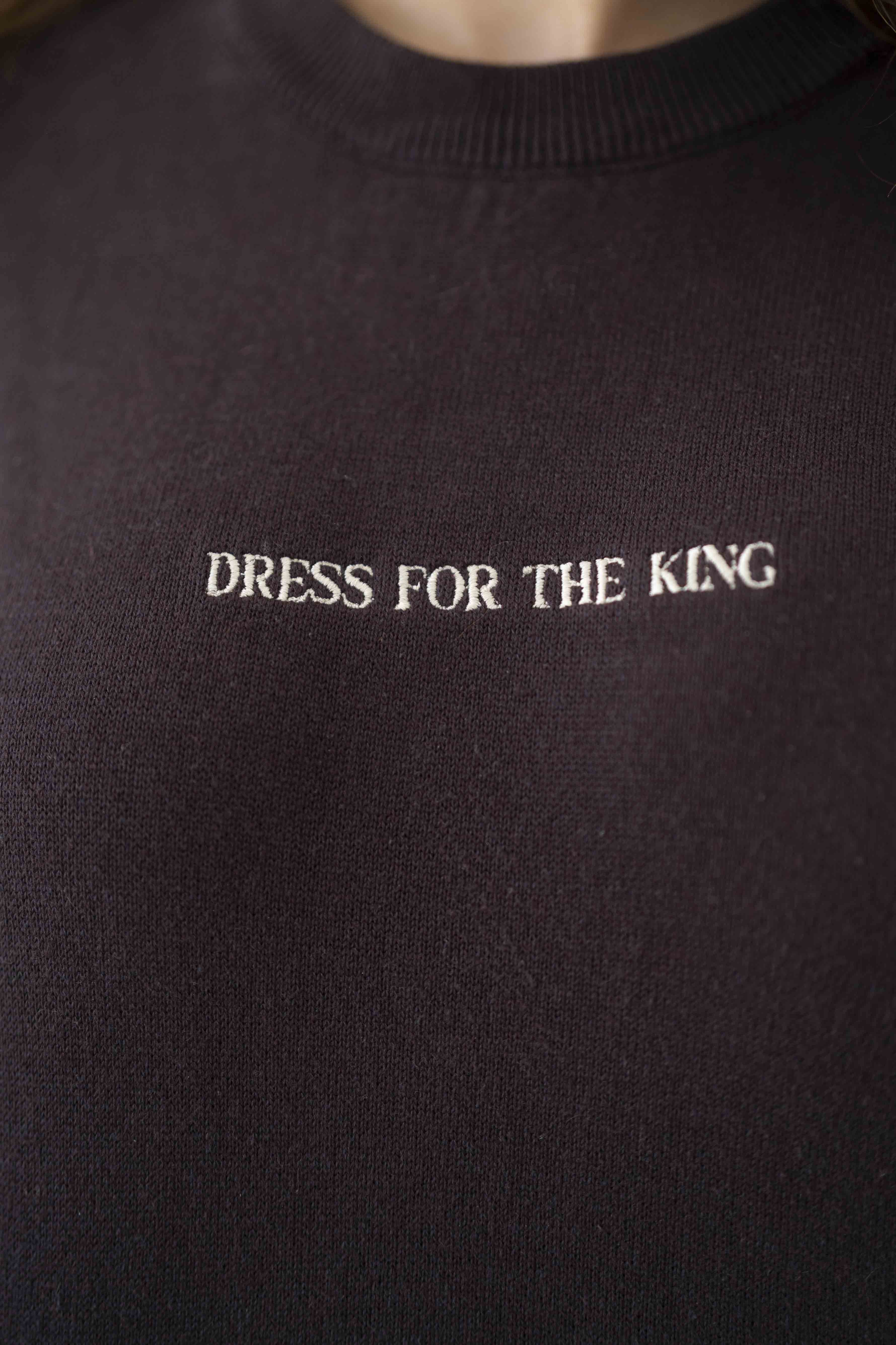 Dress for the King Cotton Sweater - GABRIELLE ISABEL