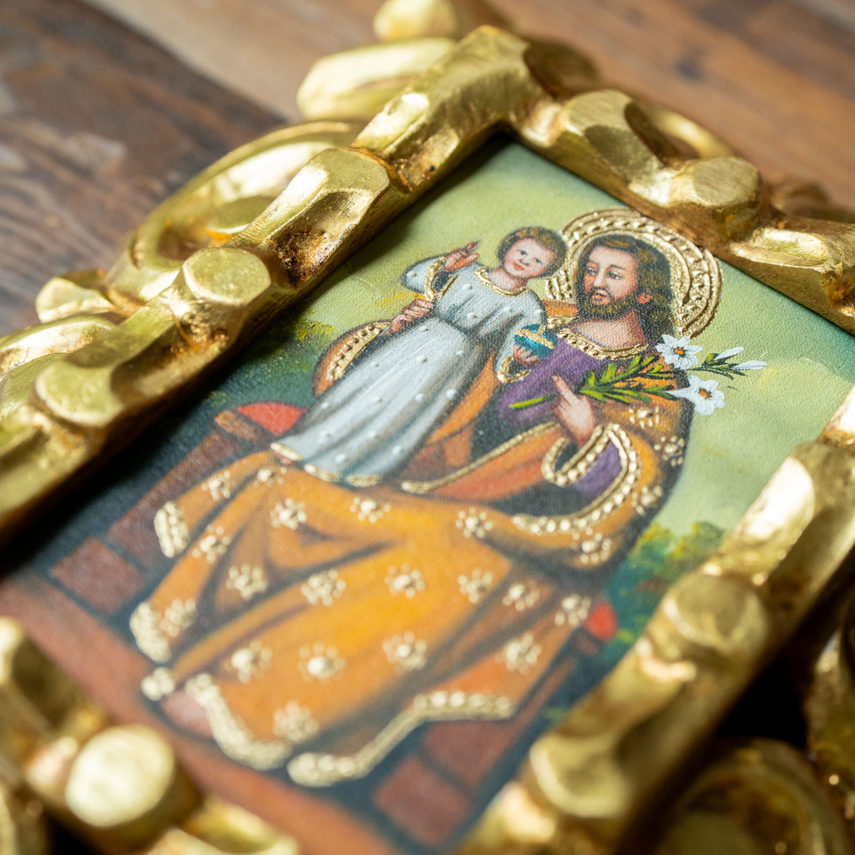 St. Joseph and the Christ Child Painting