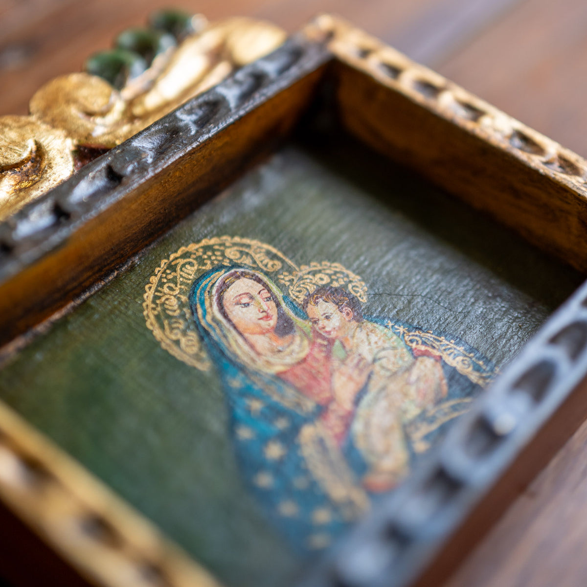 Madonna and Child Rare Catholic Painting