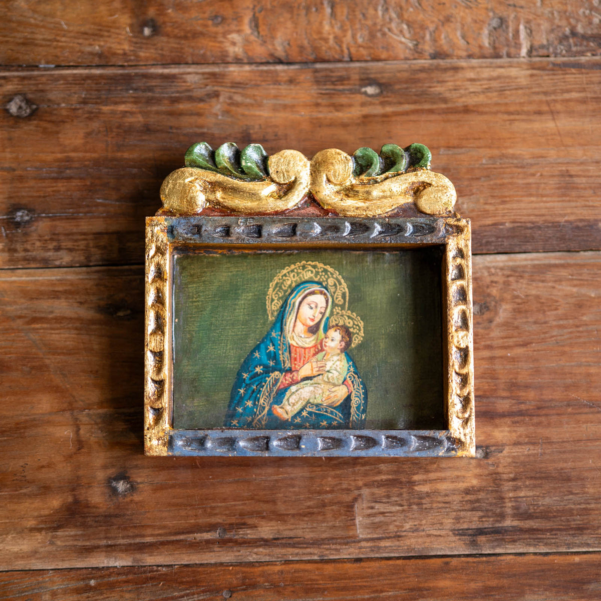 Madonna and Child Rare Catholic Painting