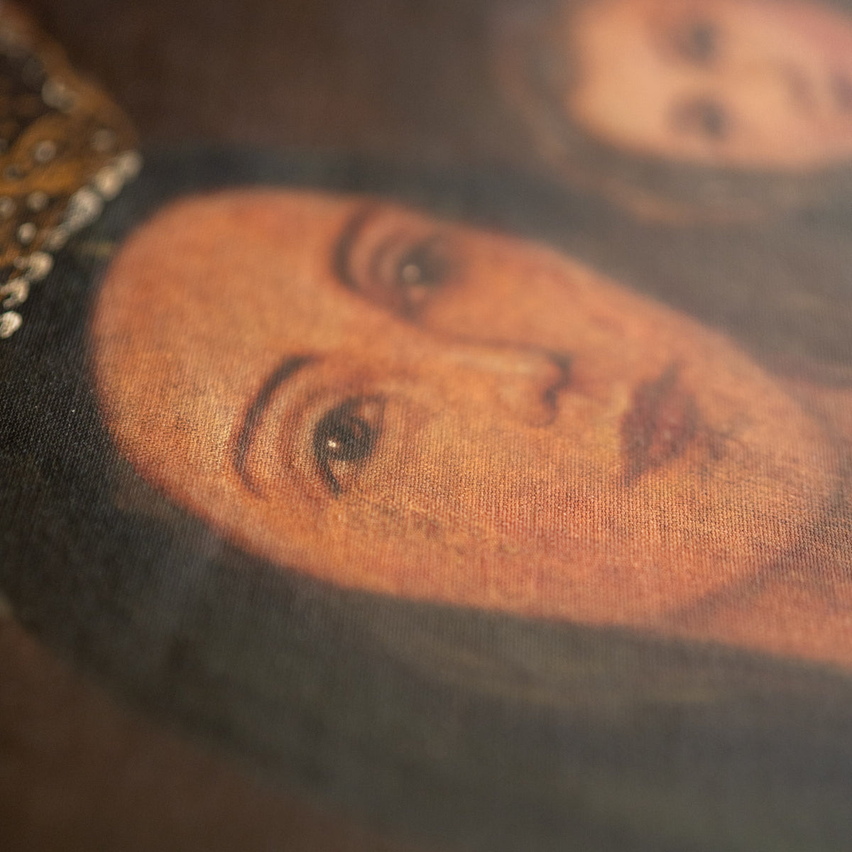 Madonna and Child Rare Commissioned Catholic Painting
