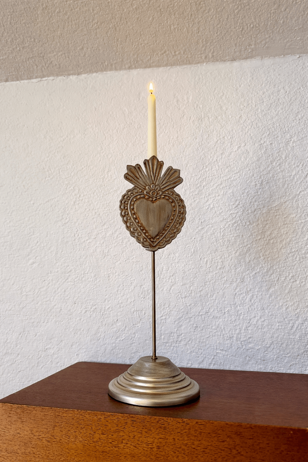 Sacred Heart Candle Holder - GABRIELLE ISABEL