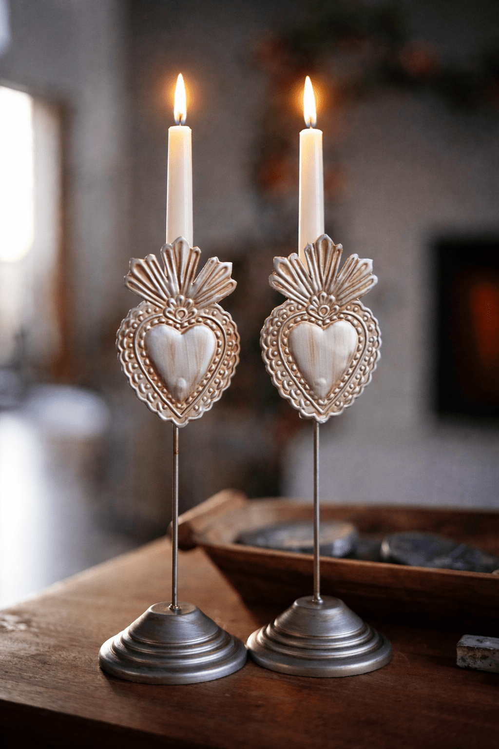 Sacred Heart Candle Holder - GABRIELLE ISABEL