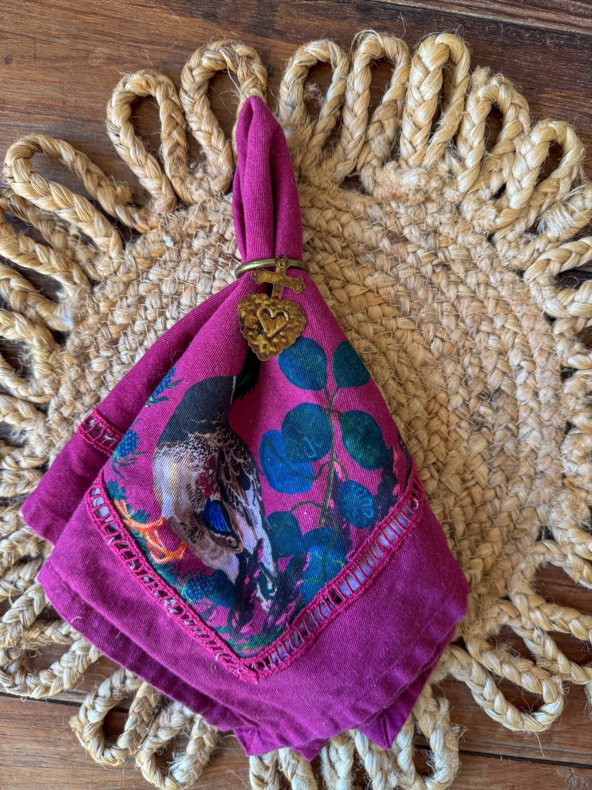 Sacred Heart Napkin Rings - GABRIELLE ISABEL