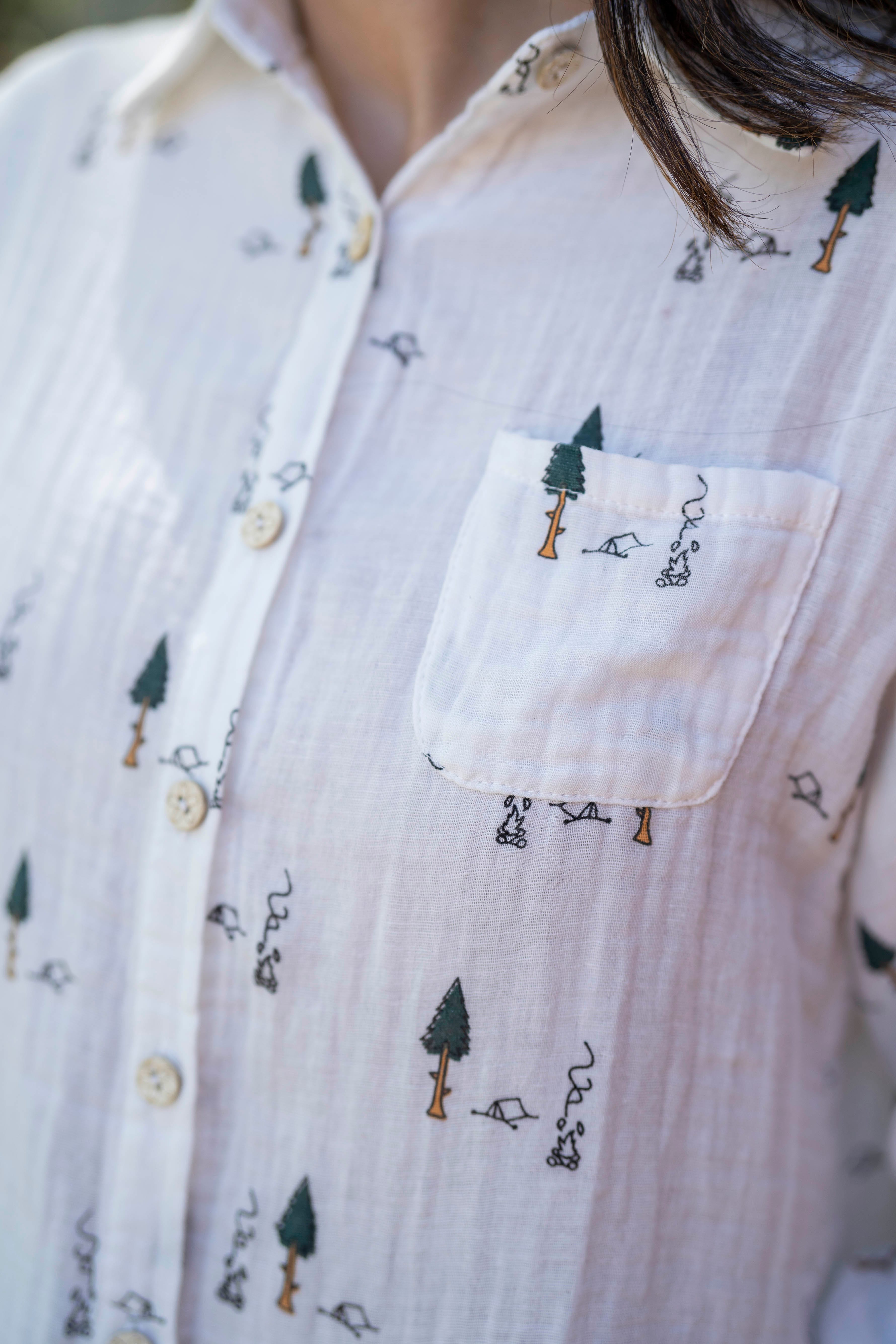 Campfire Button Down - GABRIELLE ISABEL