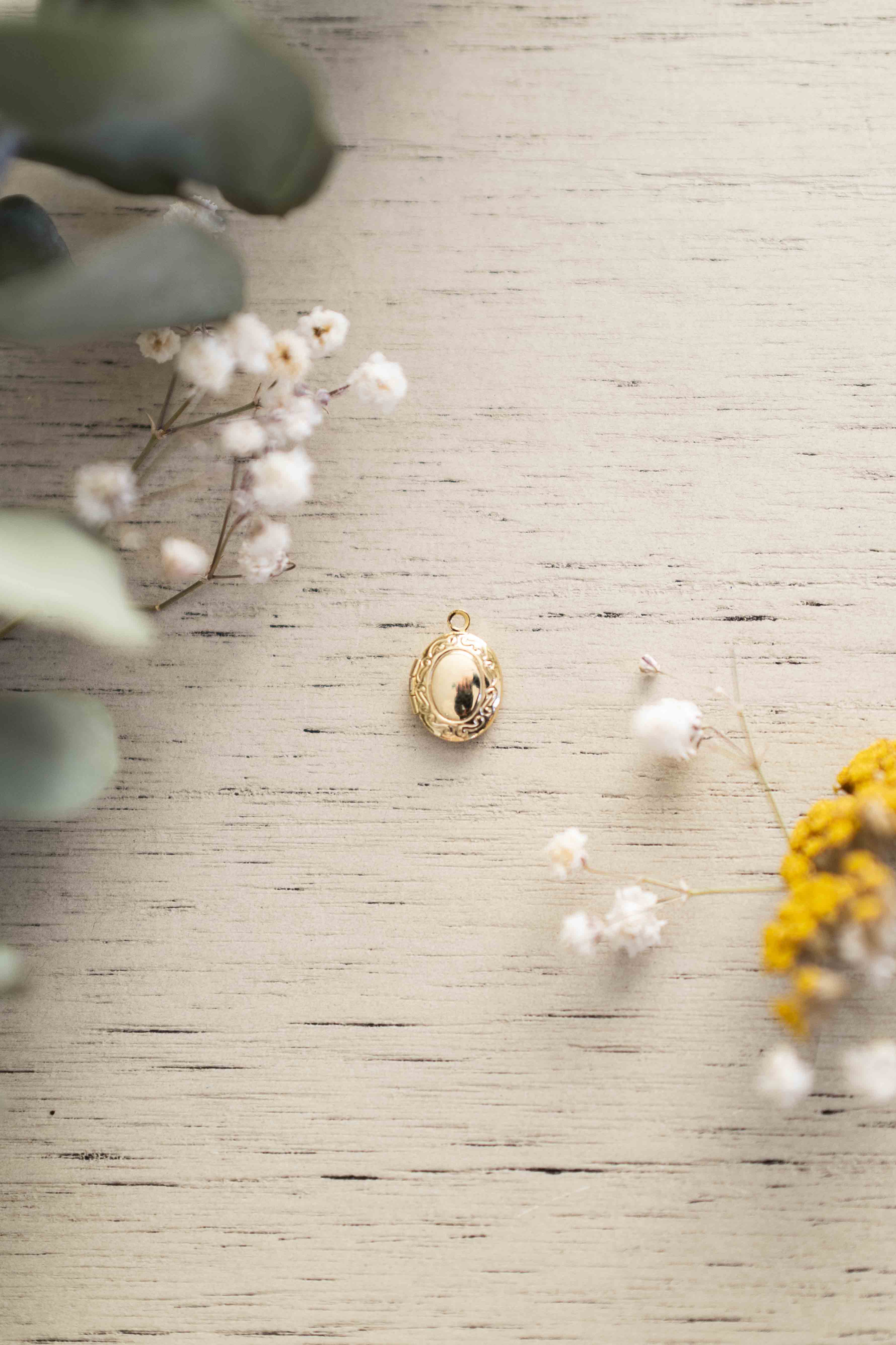 Filigree Locket - GABRIELLE ISABEL