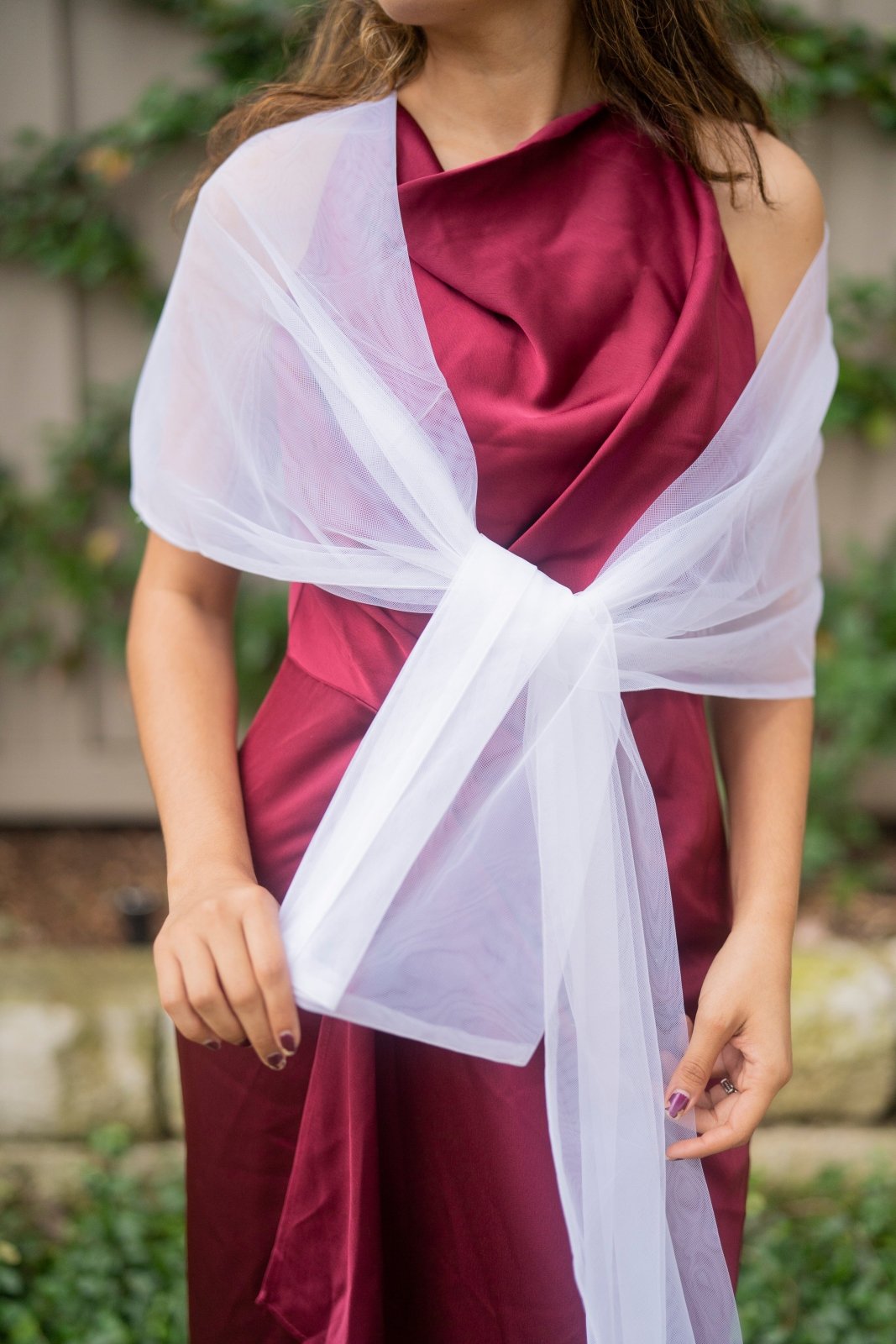 Tulle Shawl - GABRIELLE ISABEL