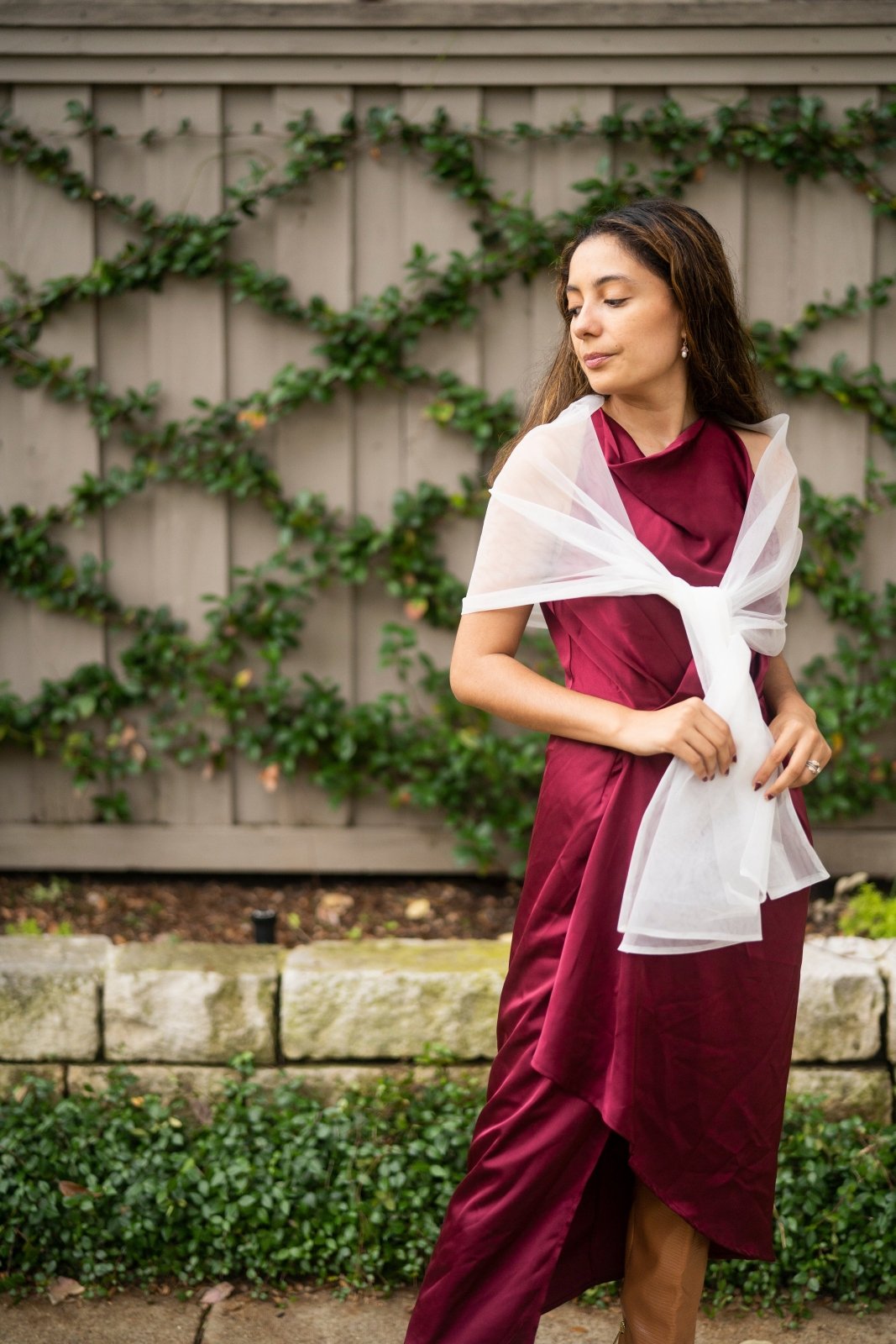 Tulle Shawl - GABRIELLE ISABEL